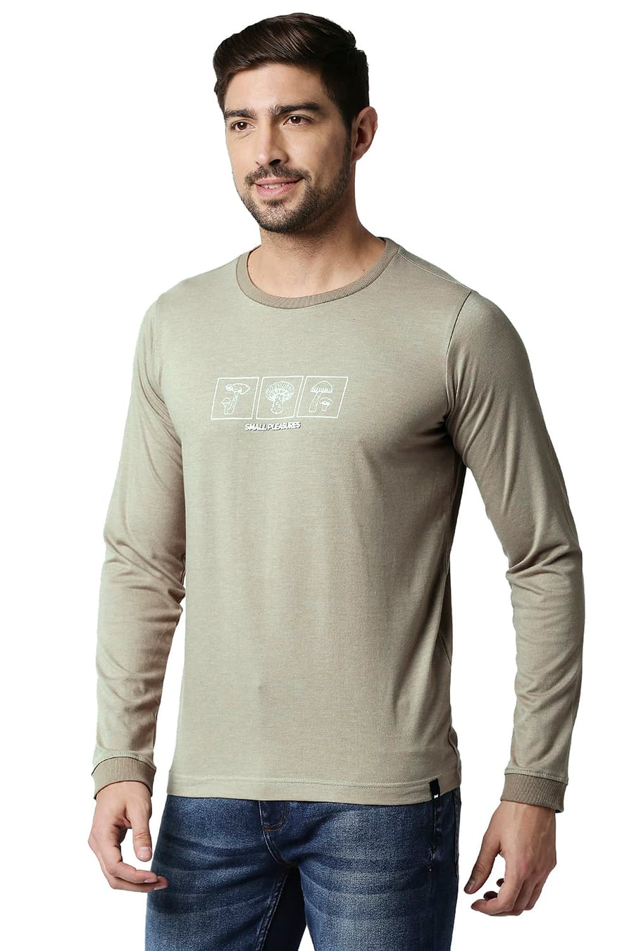 BASICS MUSCLE FIT OVERLAND TREK CREW T-SHIRT