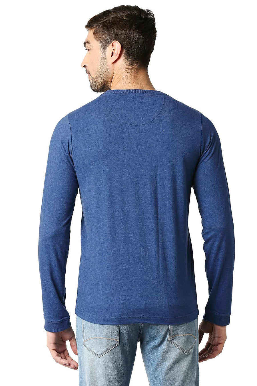 BASICS MUSCLE FIT SET SAIL CREW T-SHIRT