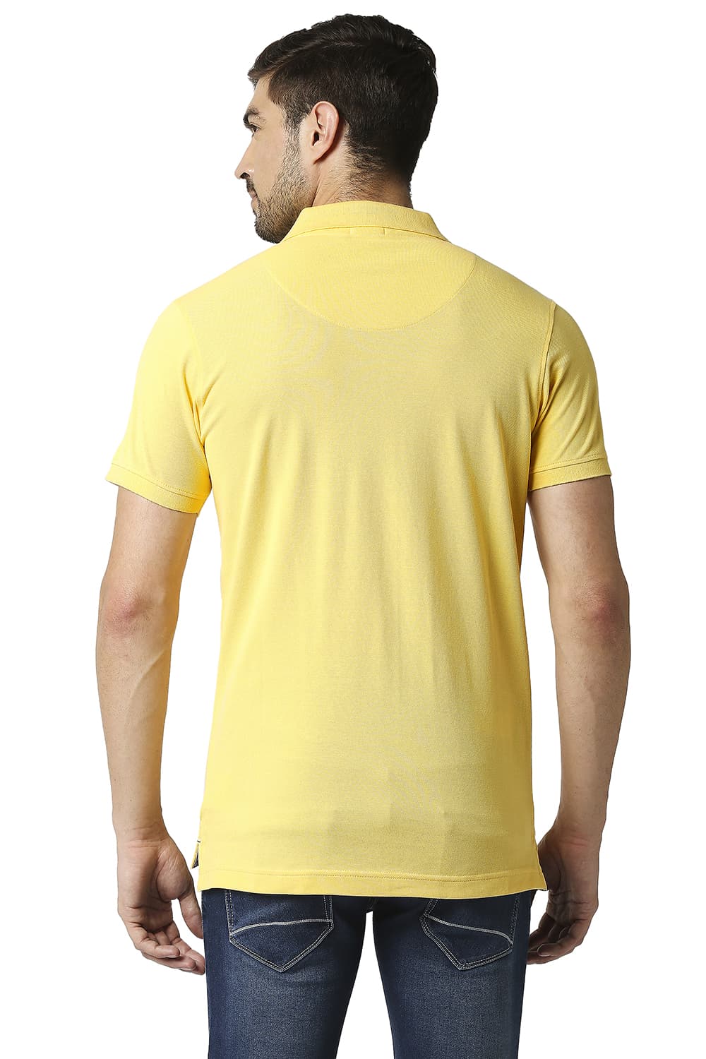 BASICS MUSCLE FIT POLO T-SHIRT