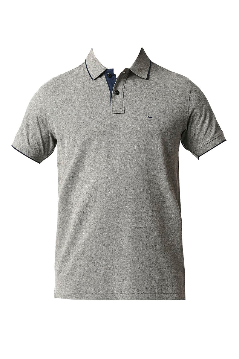 BASICS MUSCLE FIT POLO T-SHIRT