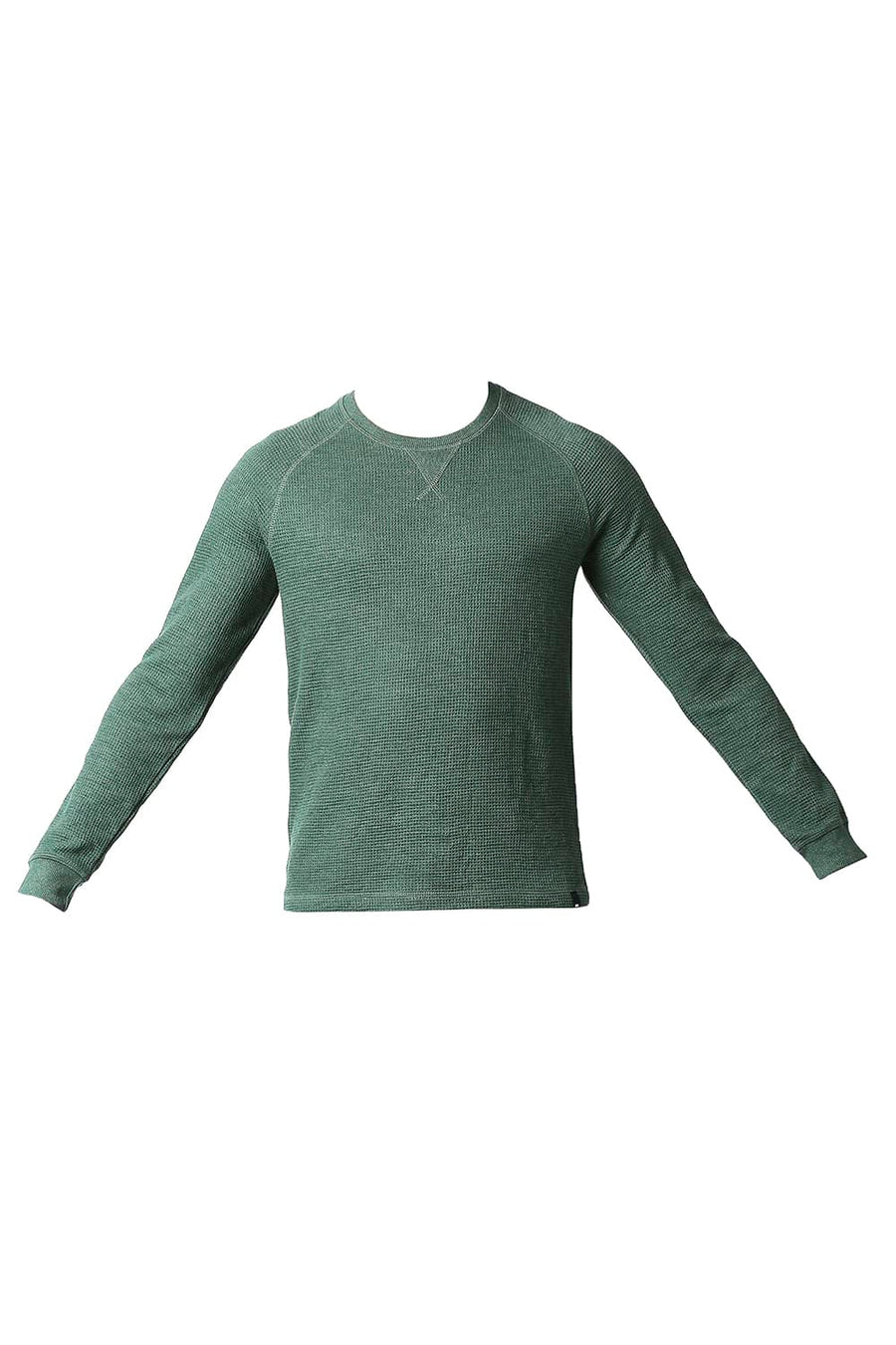 BASICS MUSCLE FIT PINENEEDLE HEATHER CREW T-SHIRT