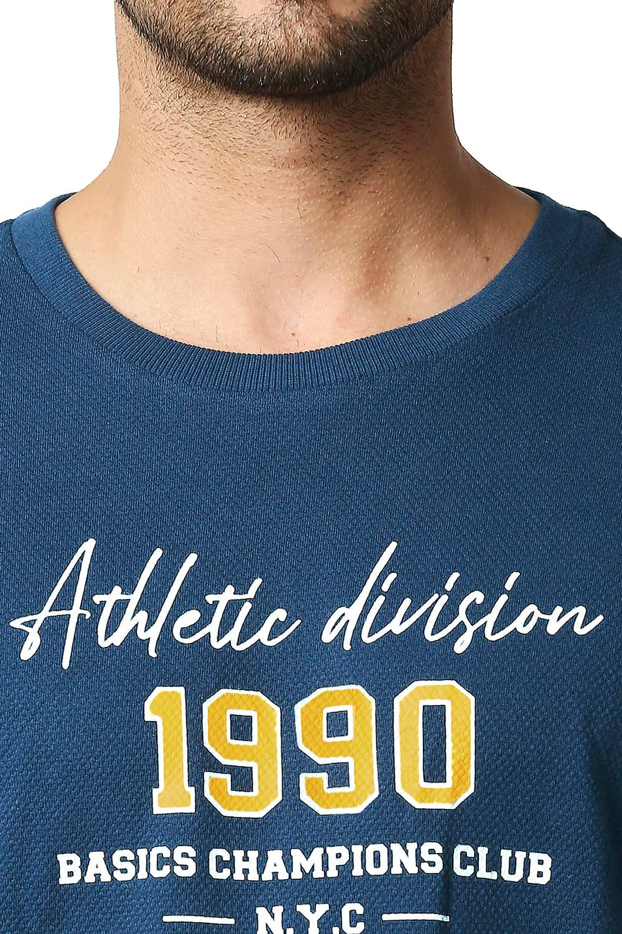 BASICS MUSCLE FIT TITAN CREW T-SHIRT