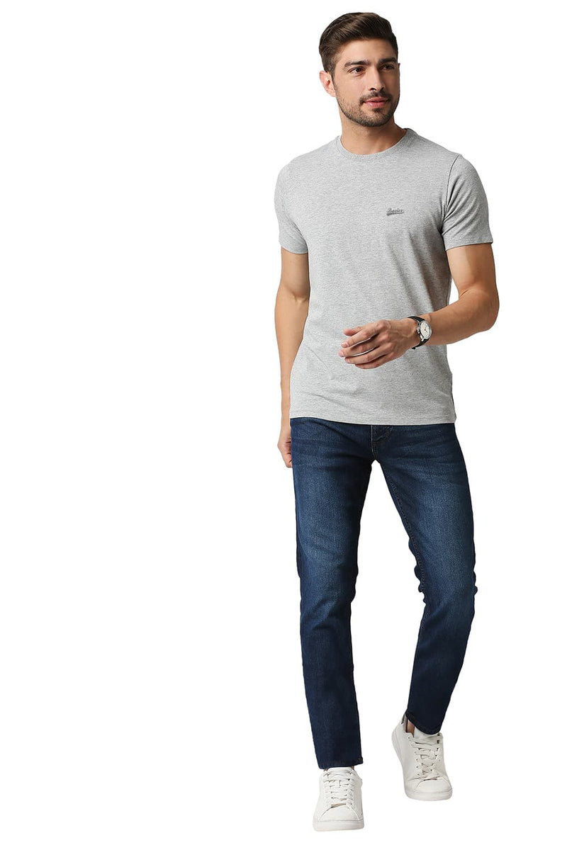 BASICS MUSCLE FIT CREW NECK T-SHIRTS