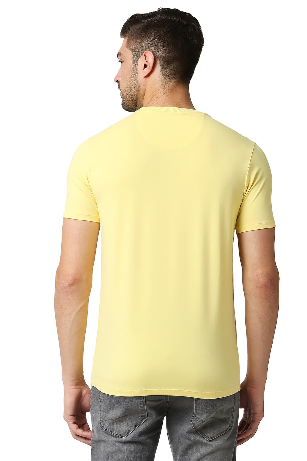 BASICS MUSCLE FIT CREW NECK T-SHIRTS