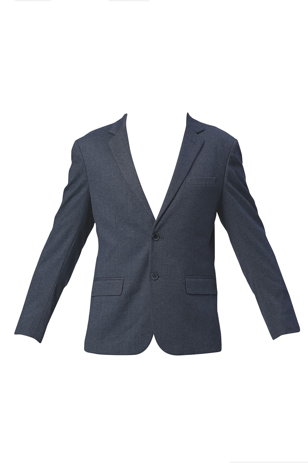 BASICS COMFORT FIT POLY RAYON STRETCH KNIT BLAZERS