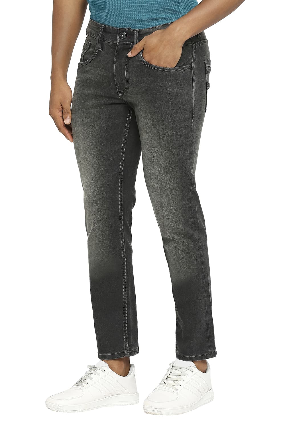 BASICS BLADE FIT STRETCH JEANS