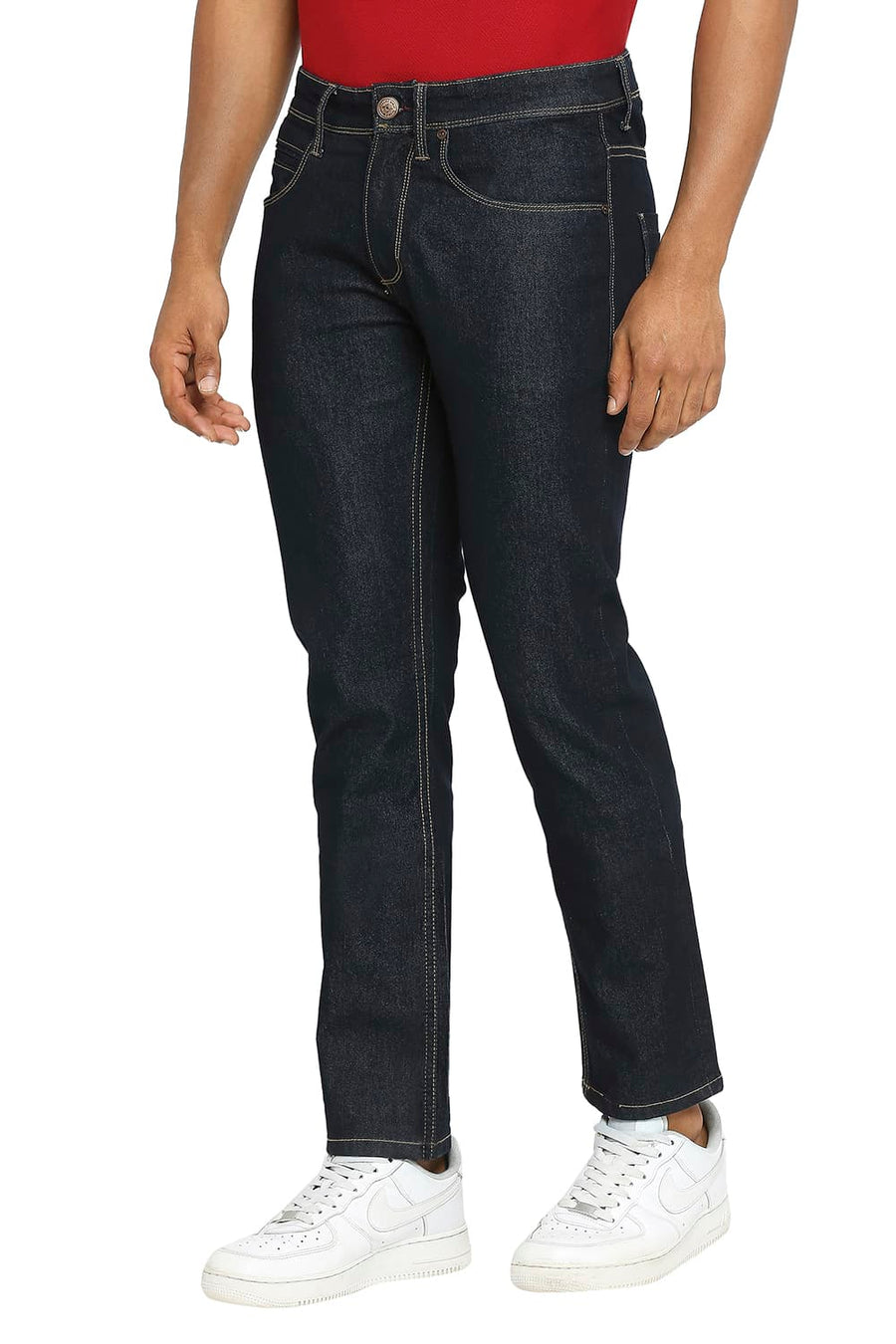 BASICS BLADE FIT BLUE NIGHT STRETCH JEANS