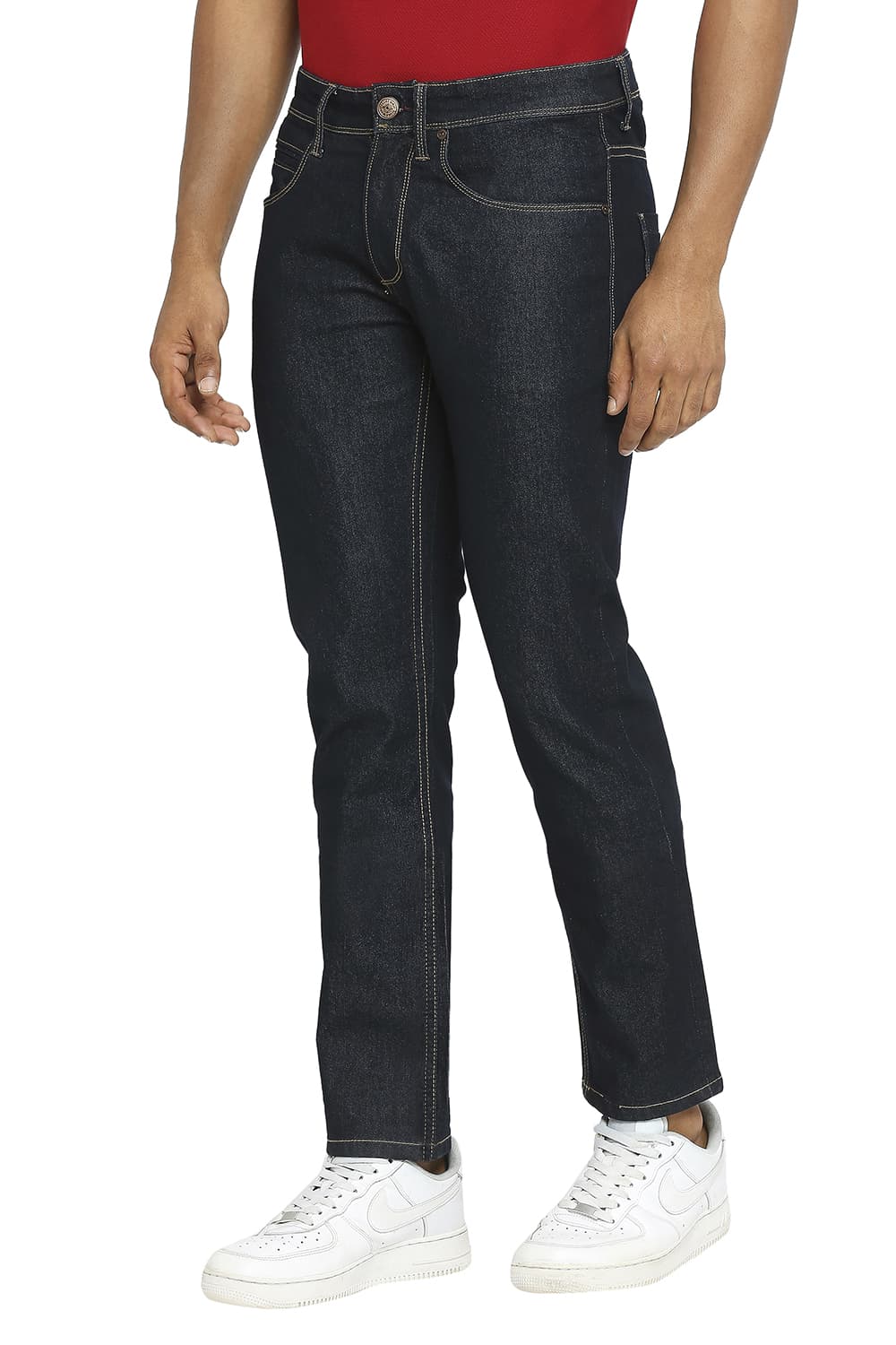 BASICS BLADE FIT STRETCH JEANS