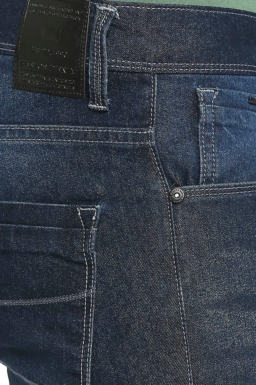 BASICS TORQUE FIT BLACK IRIS STRETCH JEANS