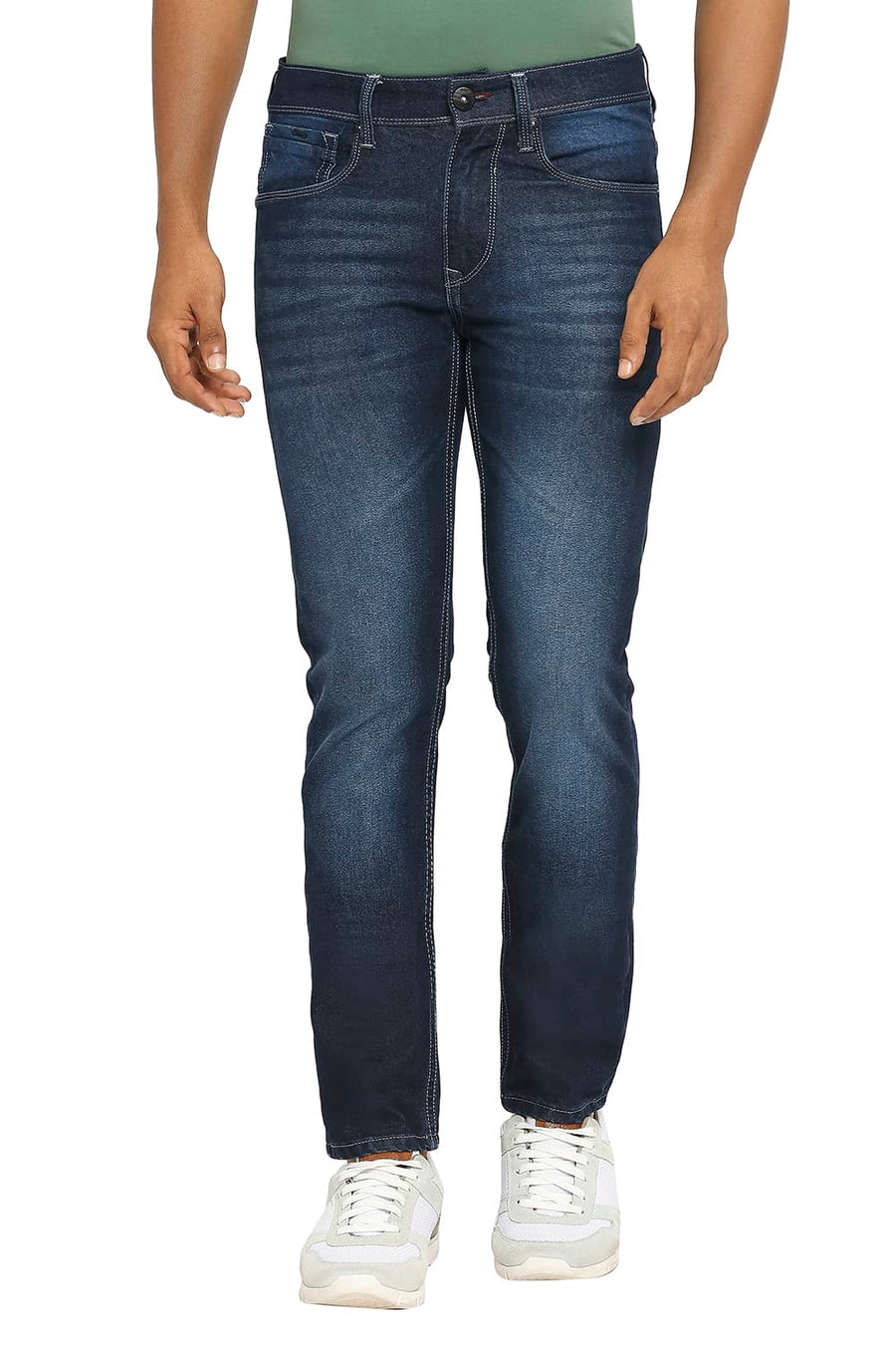 BASICS TORQUE FIT BLACK IRIS STRETCH JEANS