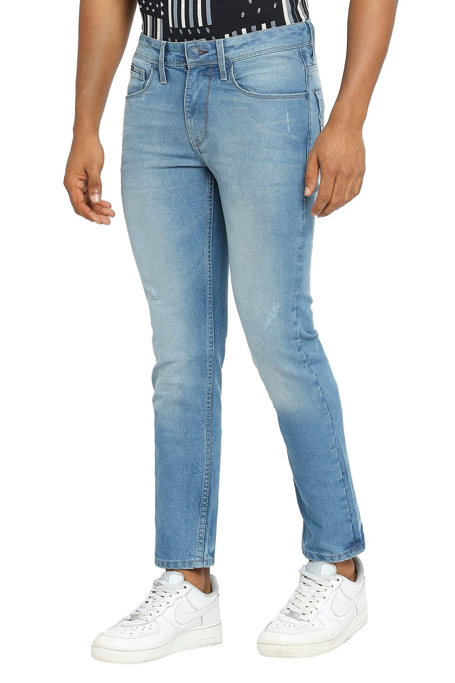 BASICS TORQUE FIT BLUE HEAVEN STRETCH JEANS