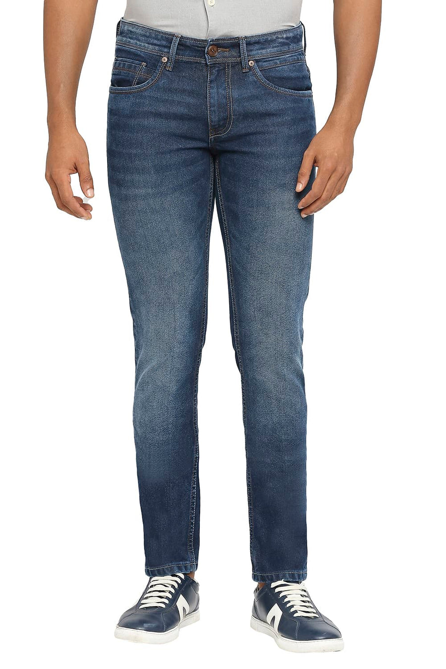 BASICS BLADE FIT OUTER SPACE STRETCH JEANS