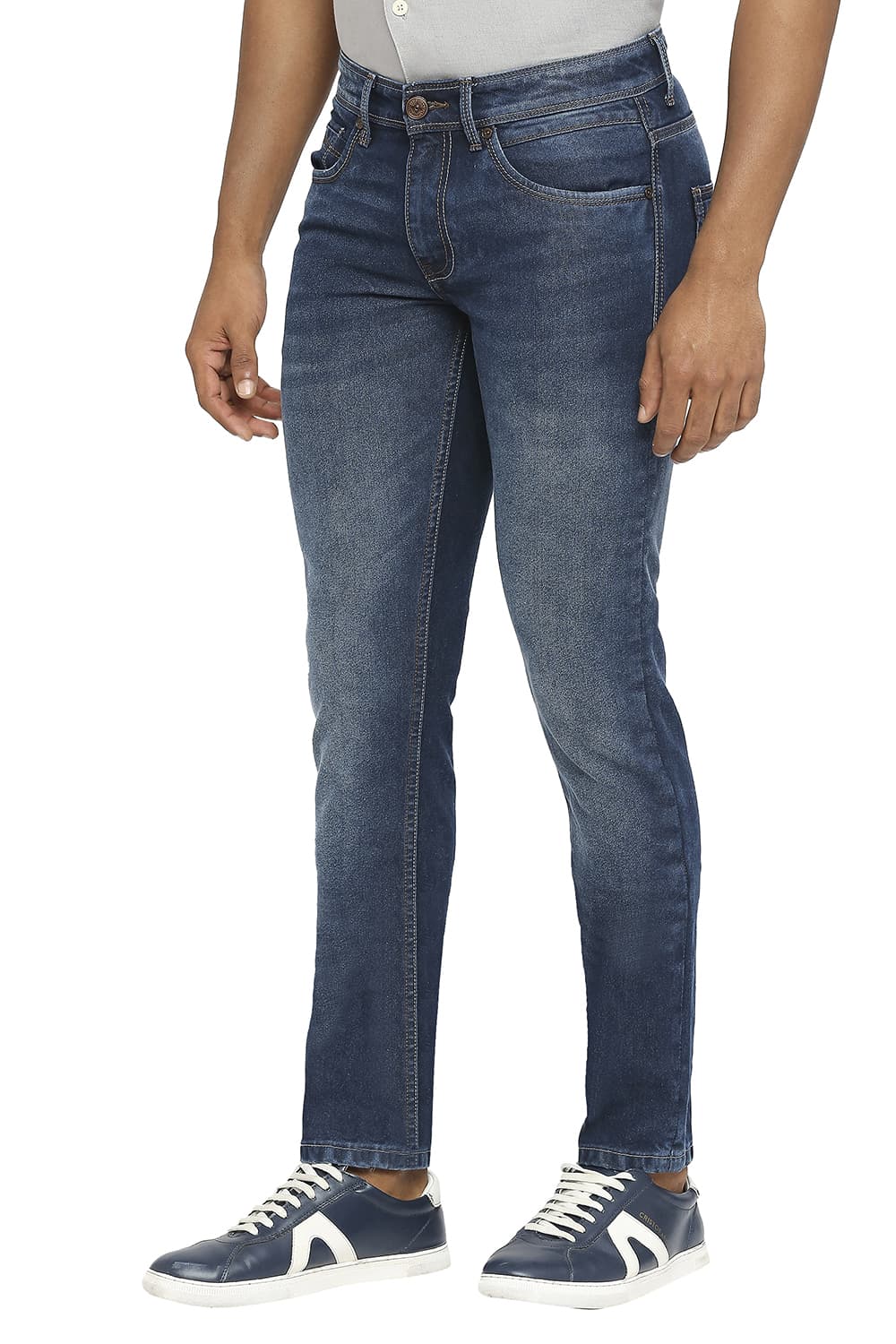 BASICS BLADE FIT STRETCH JEANS