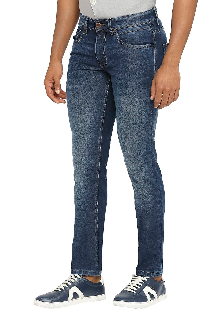 BASICS BLADE FIT OUTER SPACE STRETCH JEANS