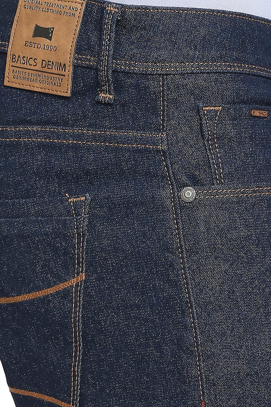 BASICS TORQUE FIT PEACOAT STRETCH JEANS