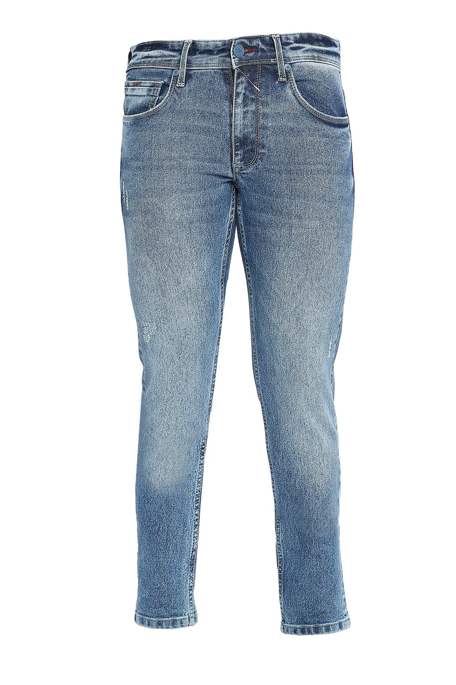 BASICS BLADE FIT BLUE SHADOW STRETCH JEANS