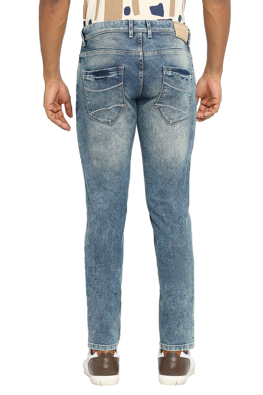 BASICS BLADE FIT MOONLIGHT BLUE STRETCH JEANS