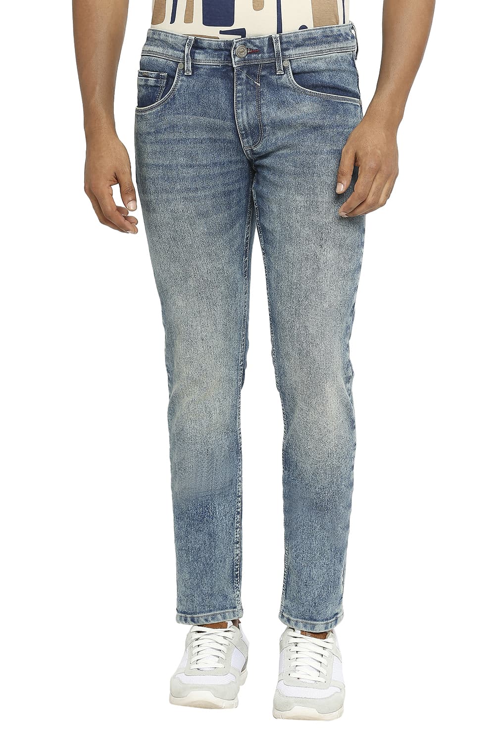 BASICS BLADE FIT STRETCH JEANS