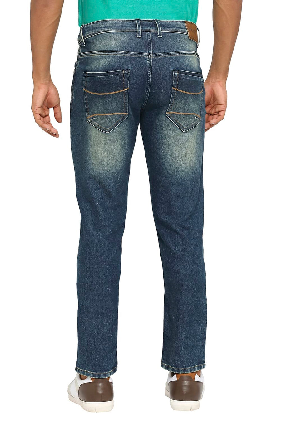 BASICS TORQUE FIT MAJOLICA BLUE STRETCH JEANS