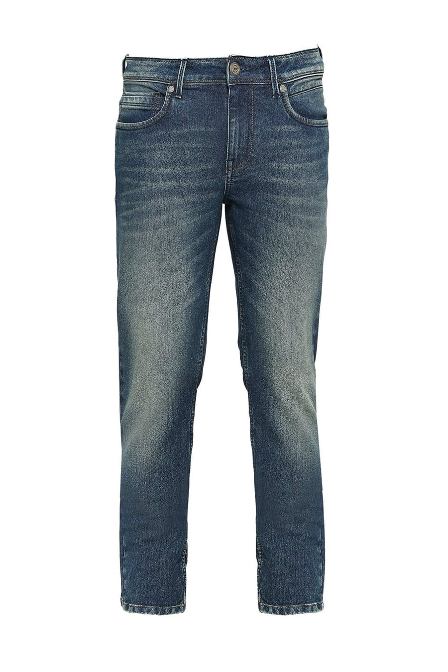 BASICS TORQUE FIT MAJOLICA BLUE STRETCH JEANS