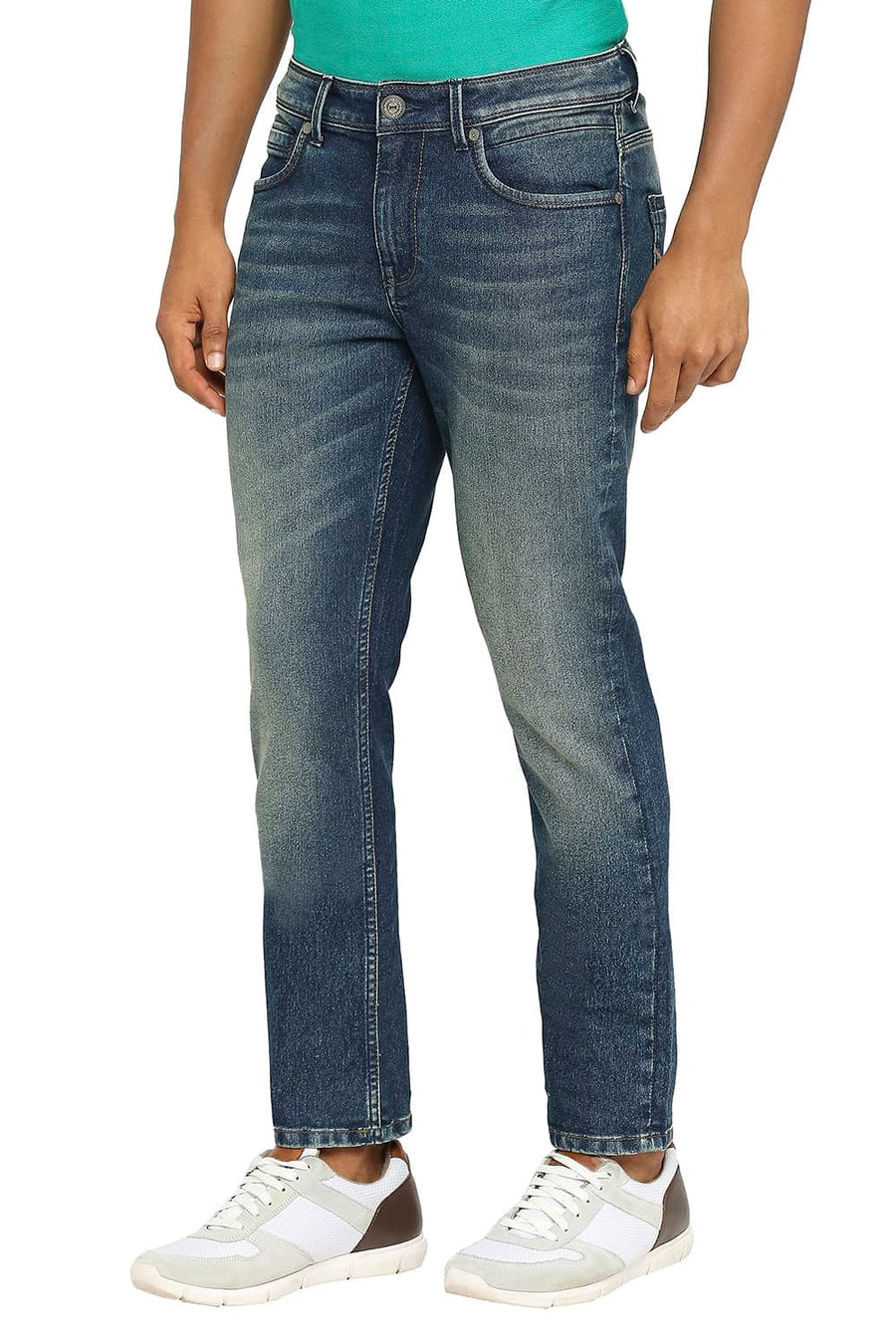 BASICS TORQUE FIT MAJOLICA BLUE STRETCH JEANS