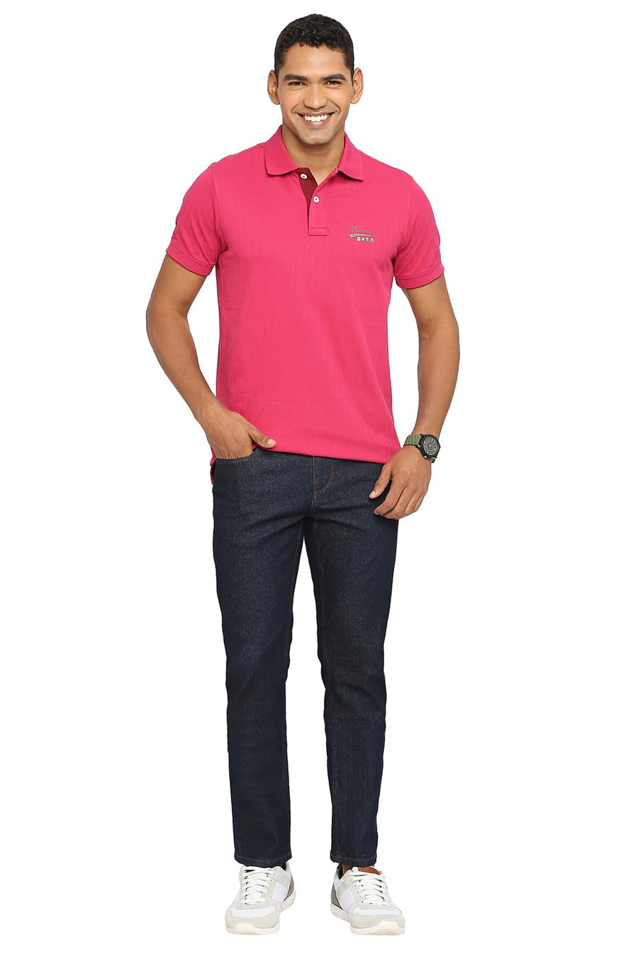 BASICS TORQUE FIT MOOD INDIGO STRETCH JEANS