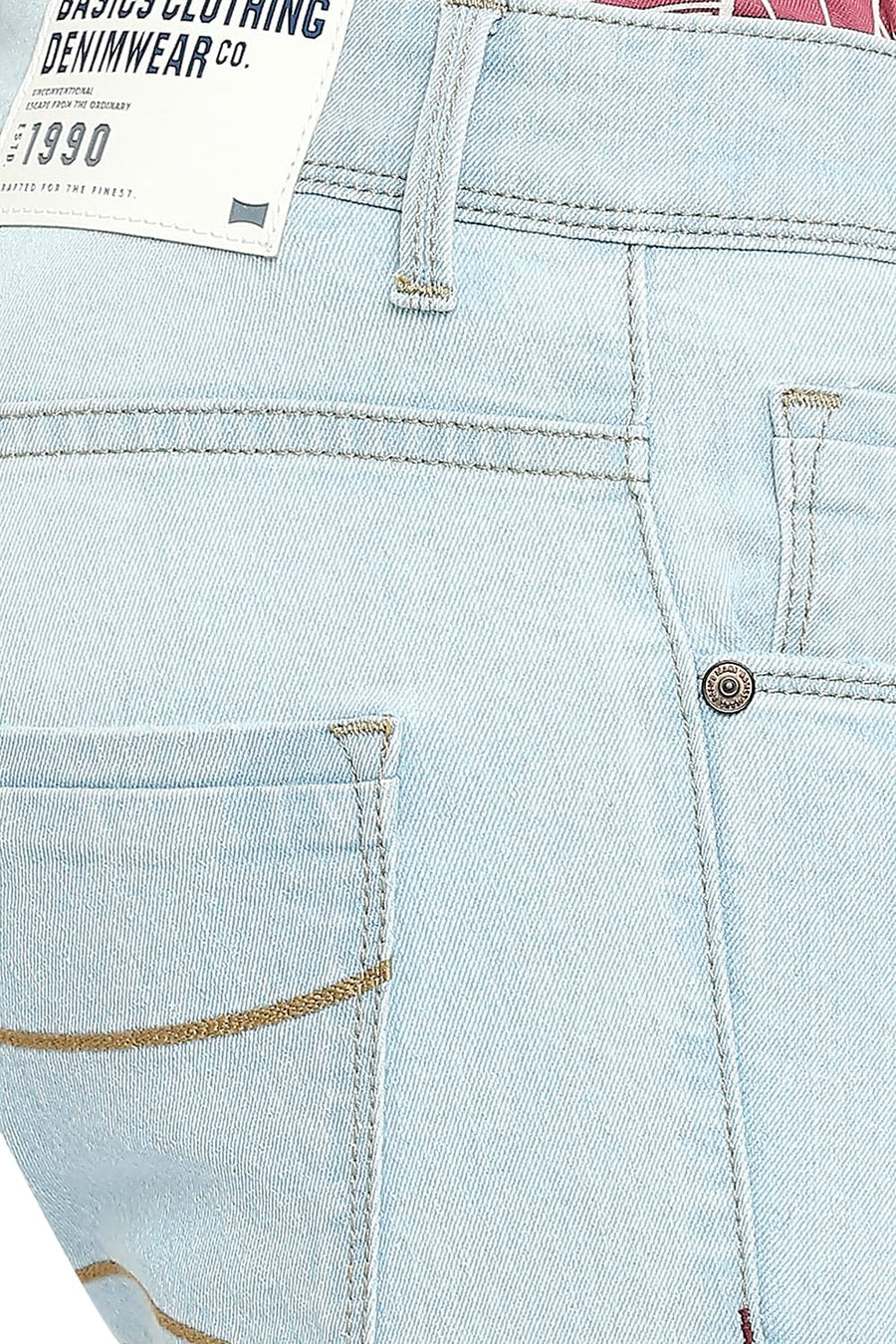 BASICS BLADE FIT DREAM BLUE STRETCH JEANS