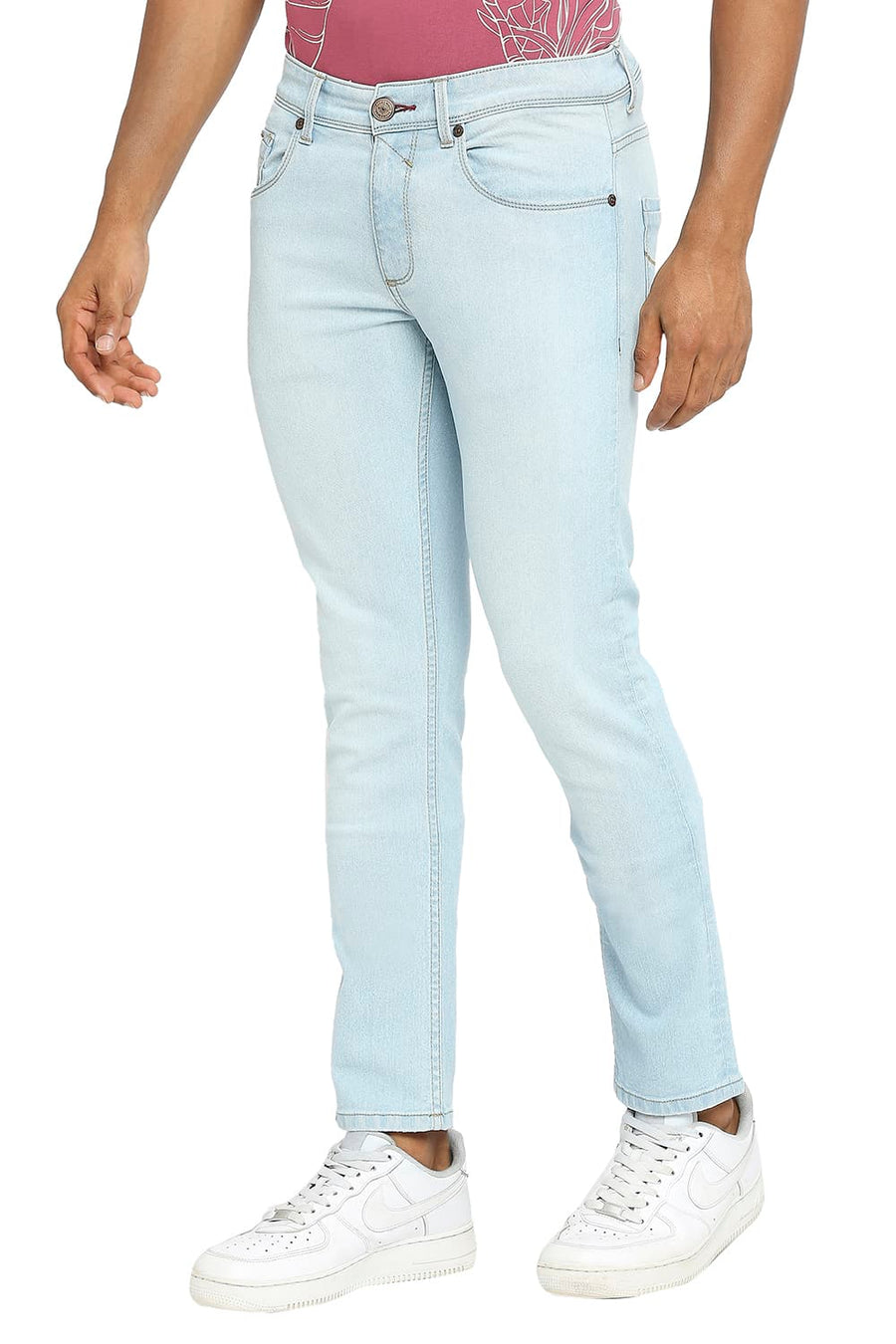 BASICS BLADE FIT DREAM BLUE STRETCH JEANS