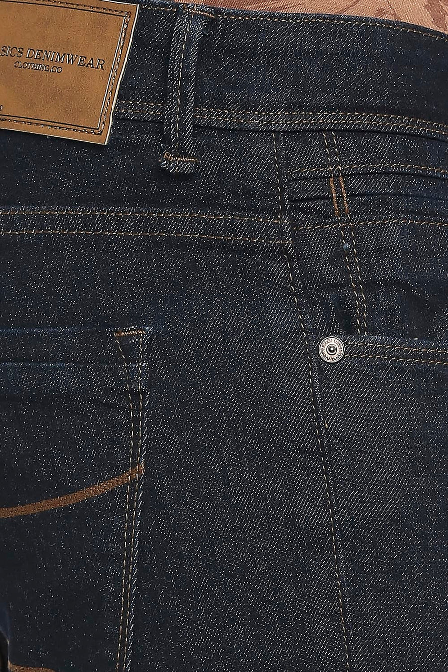 BASICS TORQUE FIT BLUE GRAPHITE STRETCH JEANS