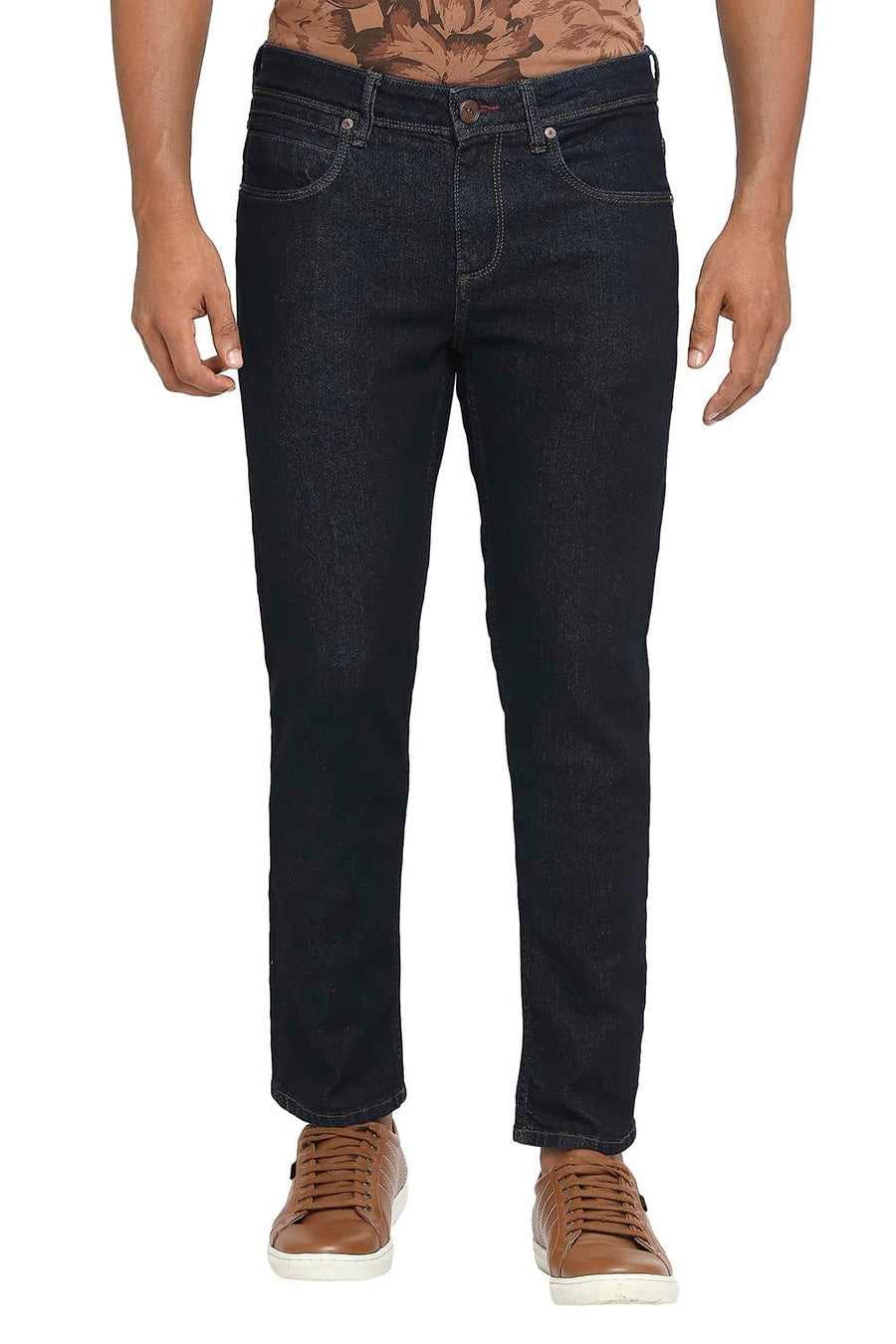 BASICS TORQUE FIT BLUE GRAPHITE STRETCH JEANS
