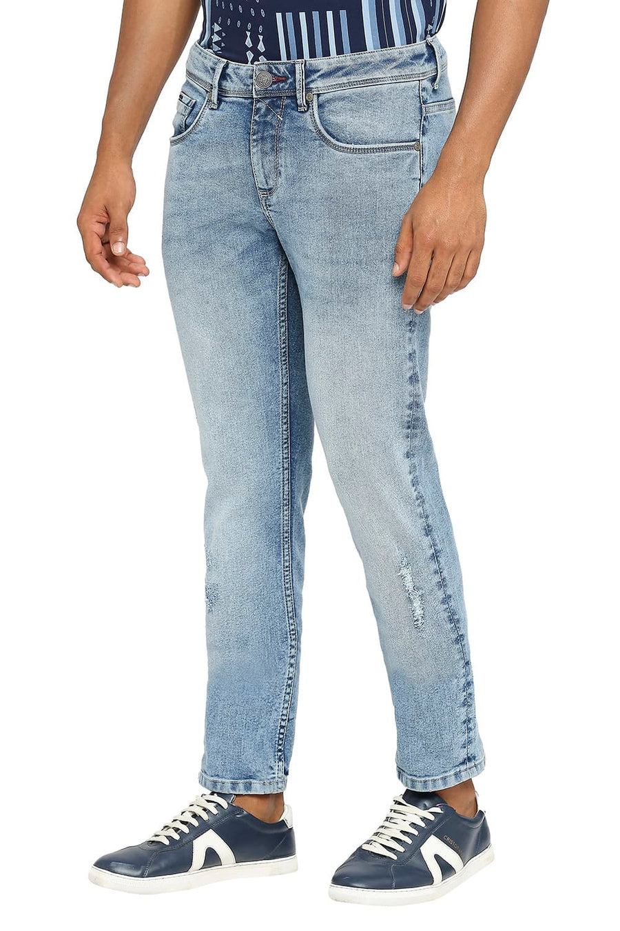 BASICS TORQUE FIT CORONET BLUE STRETCH JEANS