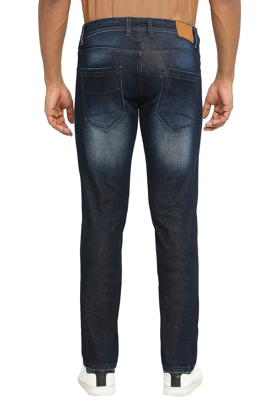 BASICS BLADE FIT DARK SAPPHIRE STRETCH JEANS