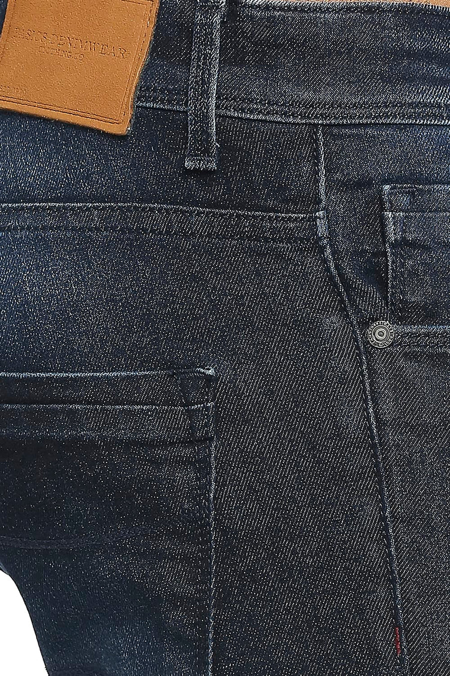 BASICS BLADE FIT DARK SAPPHIRE STRETCH JEANS