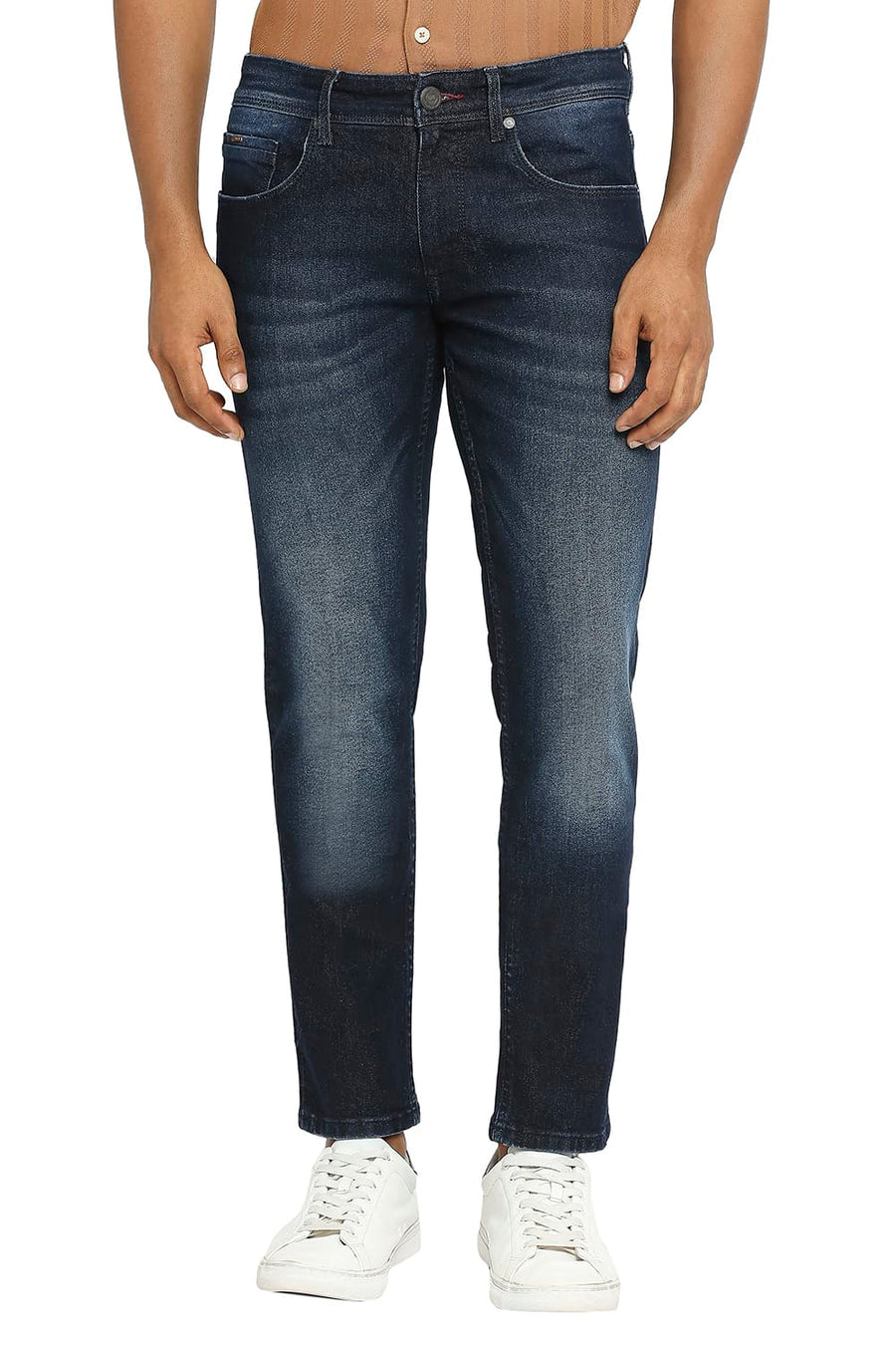 BASICS BLADE FIT DARK SAPPHIRE STRETCH JEANS