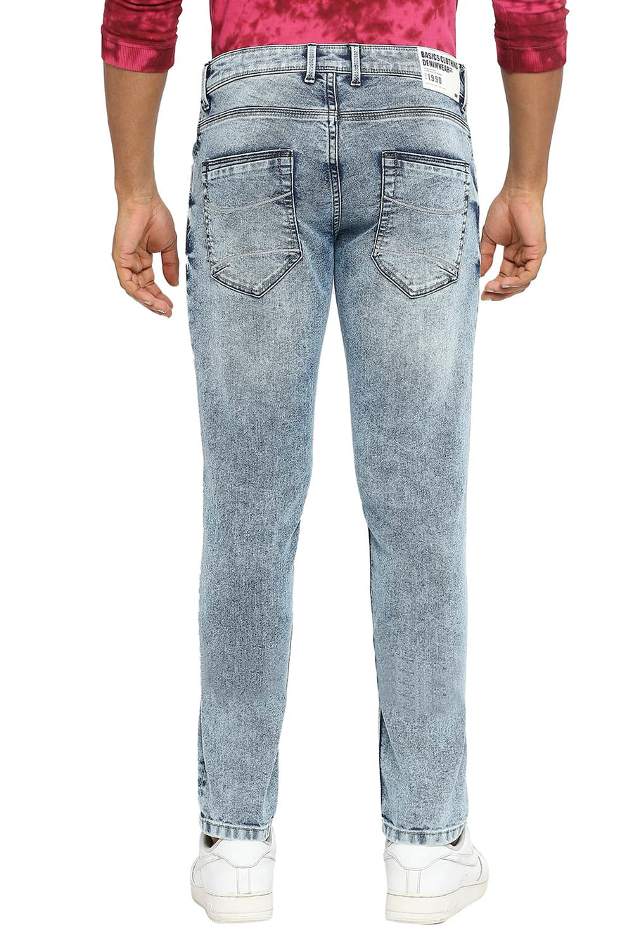 BASICS BLADE FIT ASHLEY BLUE STRETCH JEANS