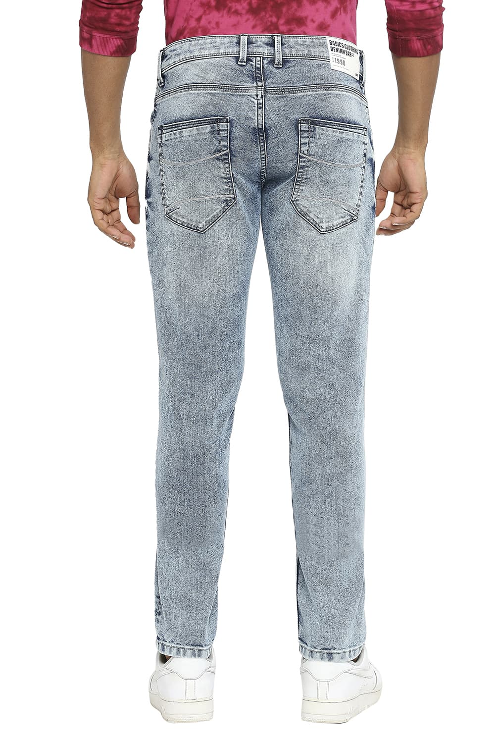 BASICS BLADE FIT STRETCH JEANS