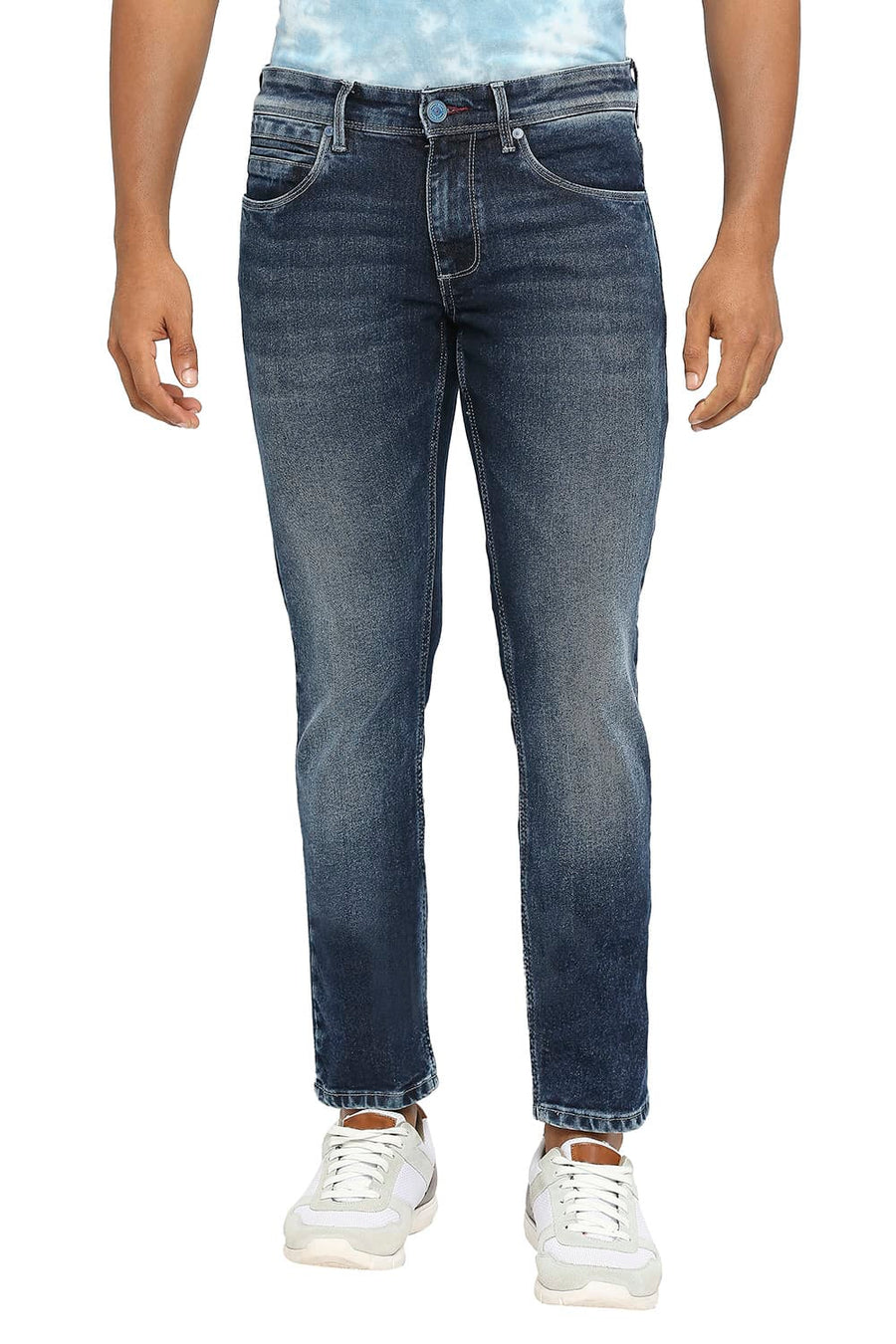 BASICS BLADE FIT INSIGNIA BLUE STRETCH JEANS