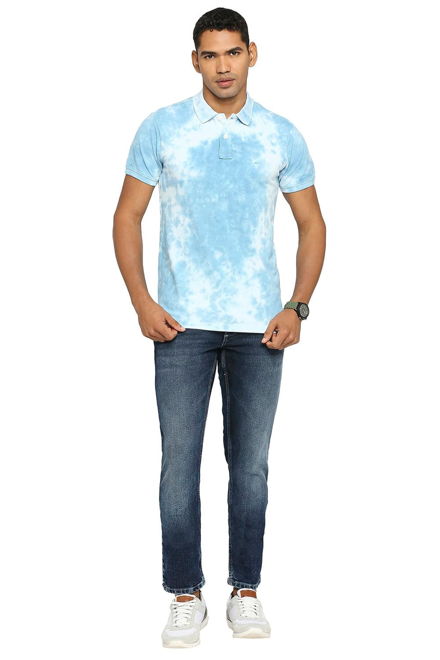 BASICS BLADE FIT INSIGNIA BLUE STRETCH JEANS