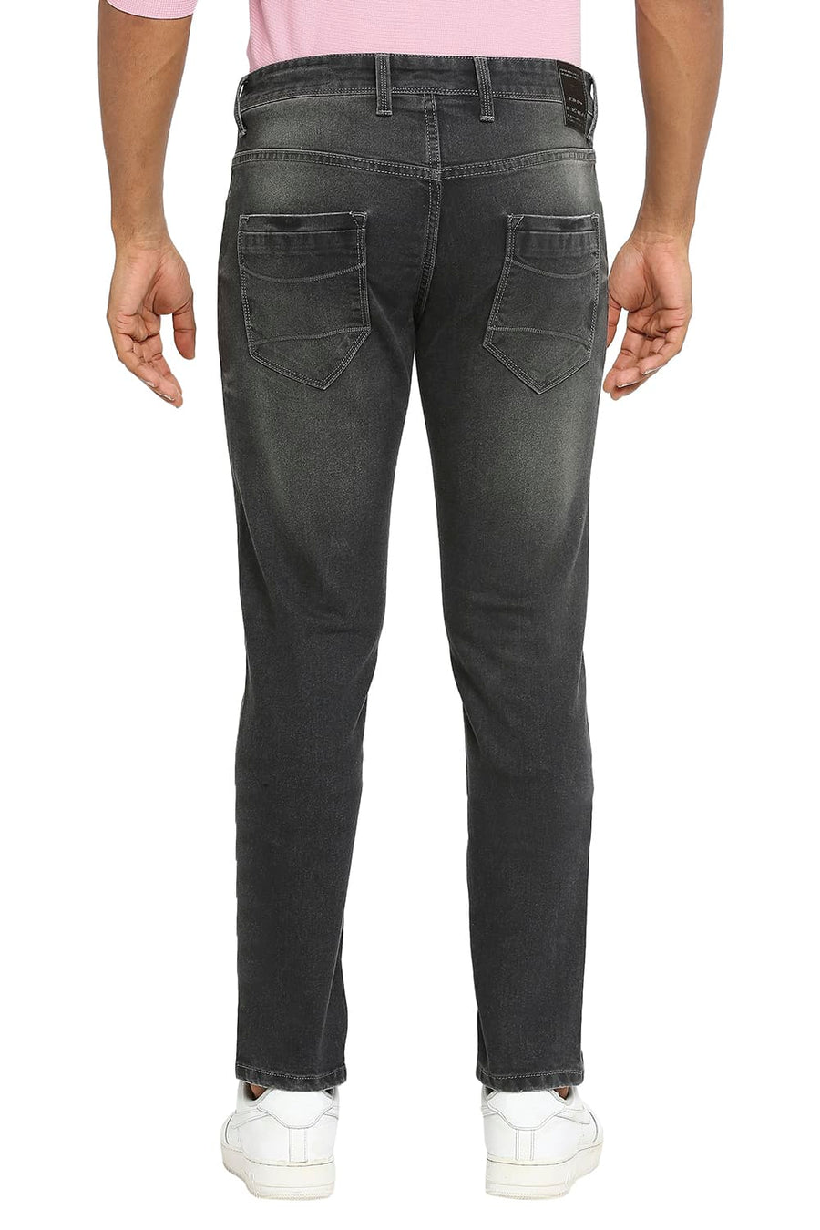 BASICS BLADE FIT EBONY STRETCH JEANS