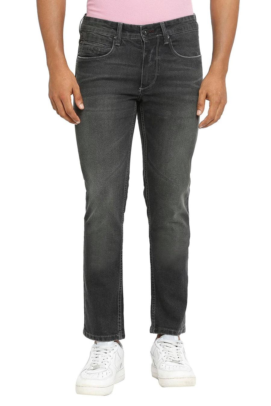 BASICS BLADE FIT EBONY STRETCH JEANS