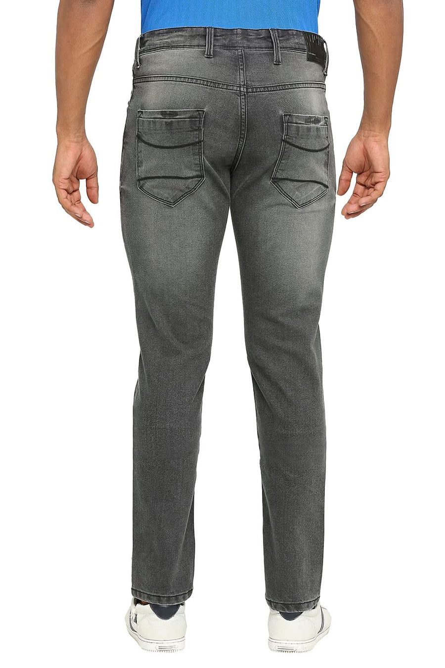 BASICS BLADE FIT IRON GATE STRETCH JEANS