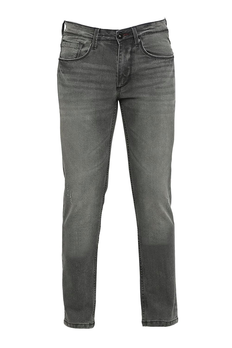 BASICS BLADE FIT IRON GATE STRETCH JEANS