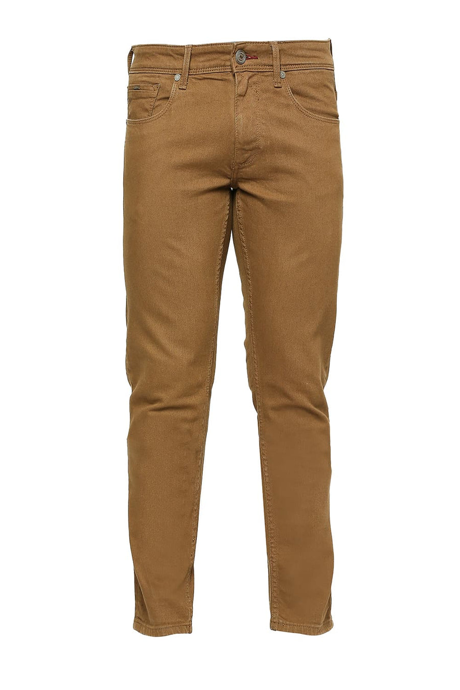 BASICS TORQUE FIT TEAK STRETCH JEANS