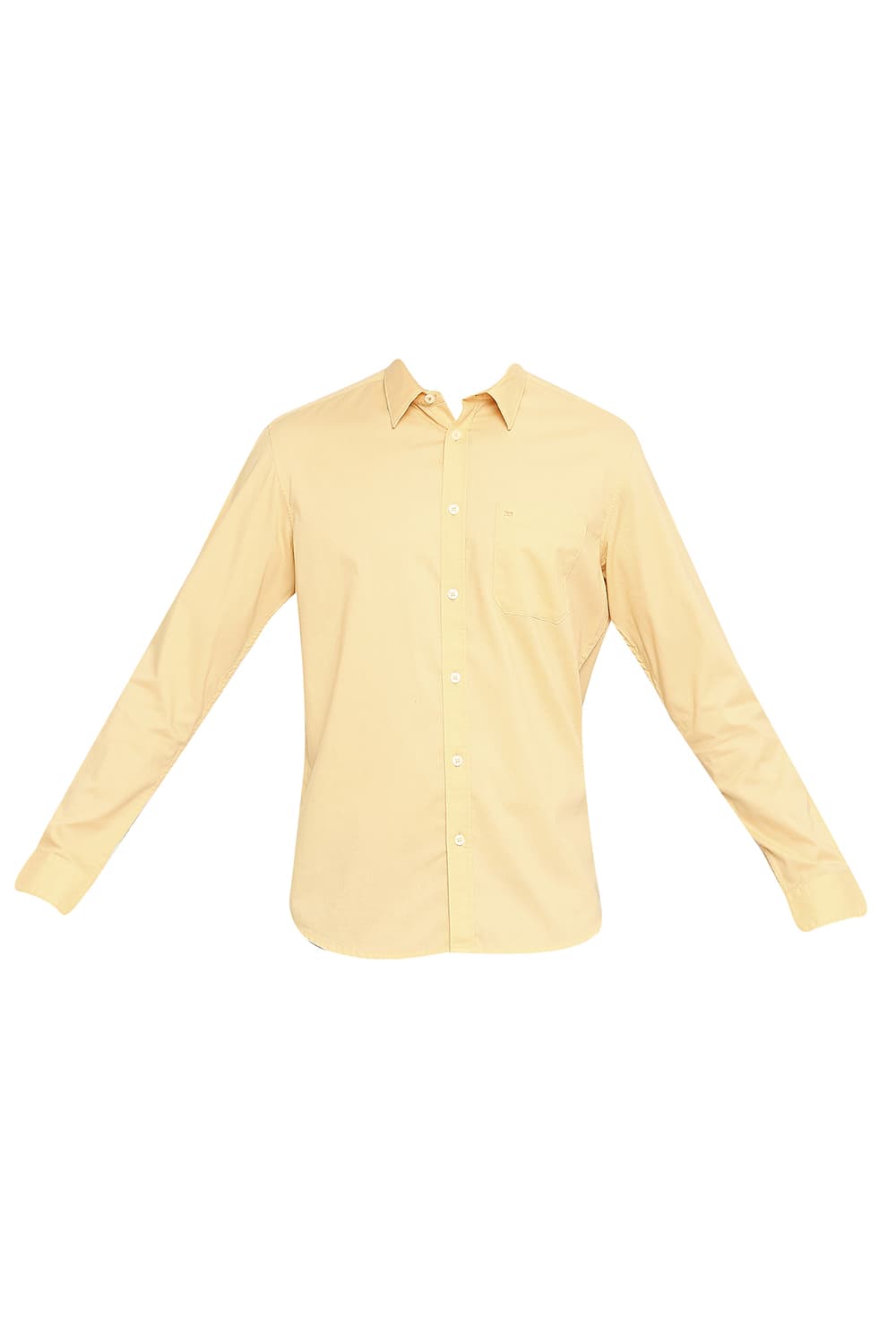 BASICS SLIM FIT COTTON OXFORD SHIRT