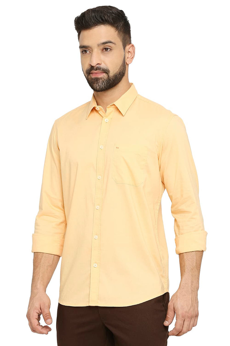 BASICS SLIM FIT COTTON OXFORD SHIRT