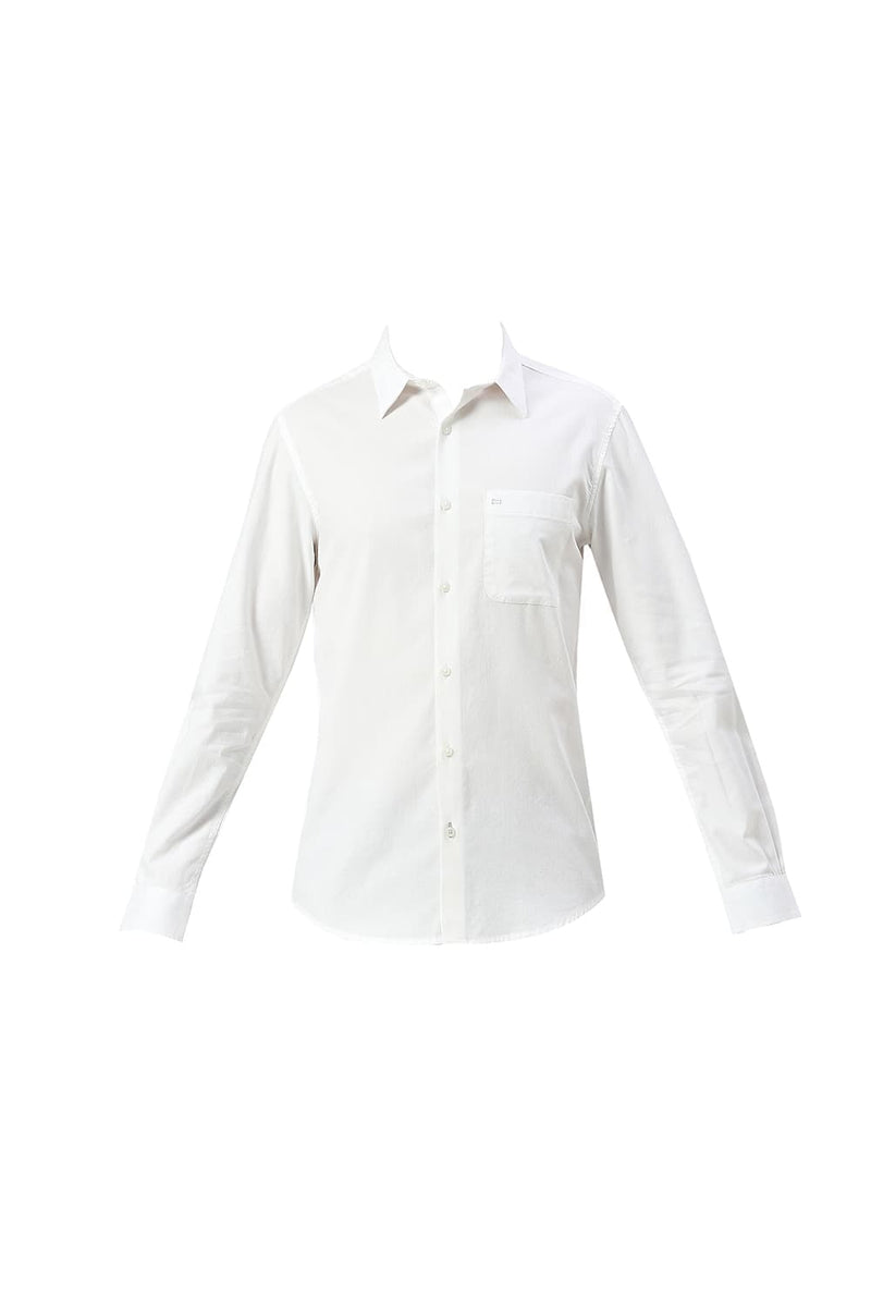 SLIM FIT COTTON CREPE SHIRTS