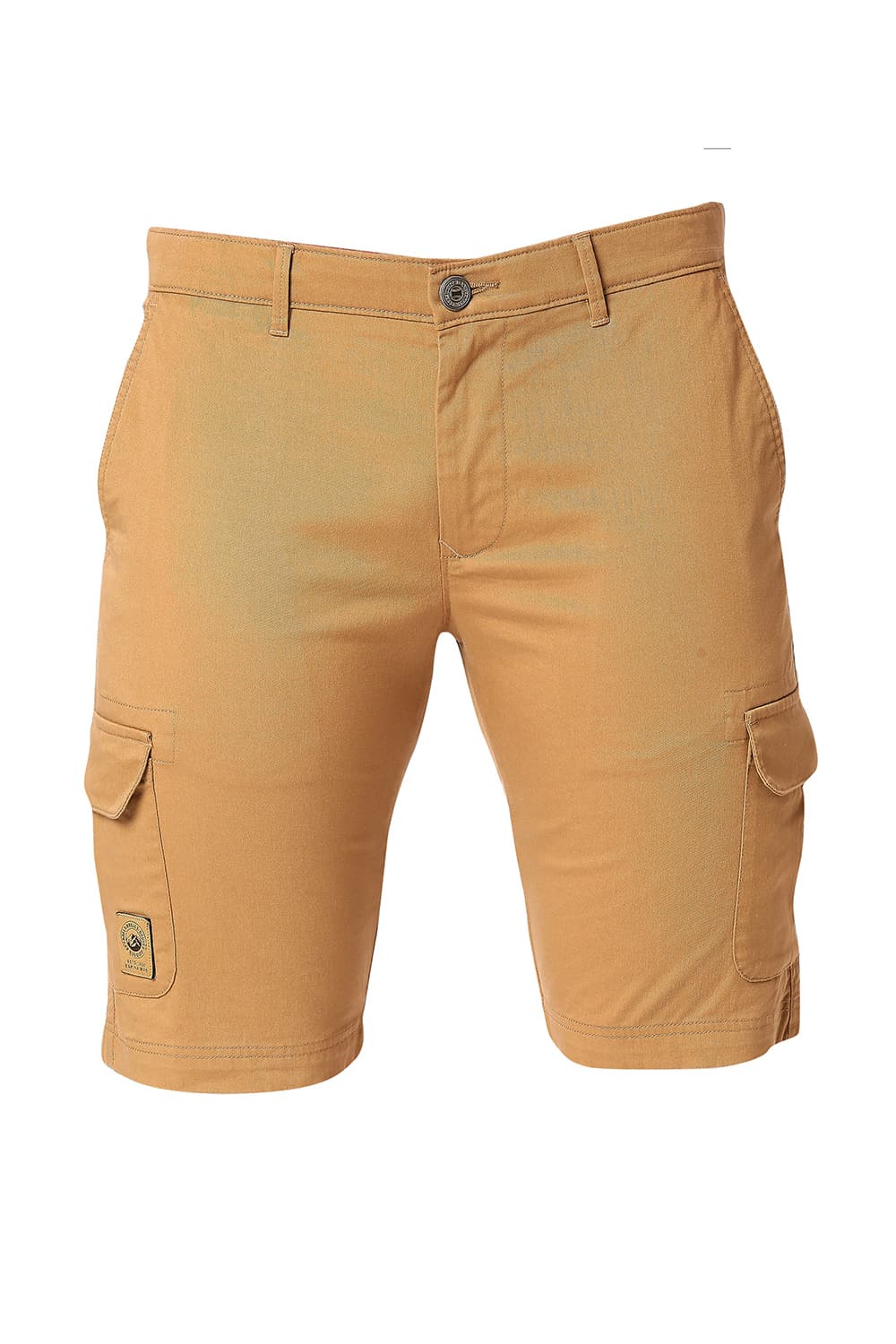 BASICS CARGO COTTON STRETCH SHORTS