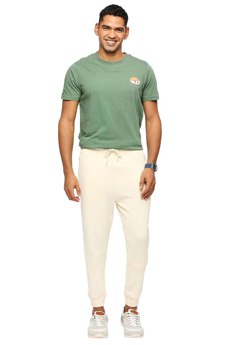 BASICS JOGGER FIT COTTON TRACK PANT