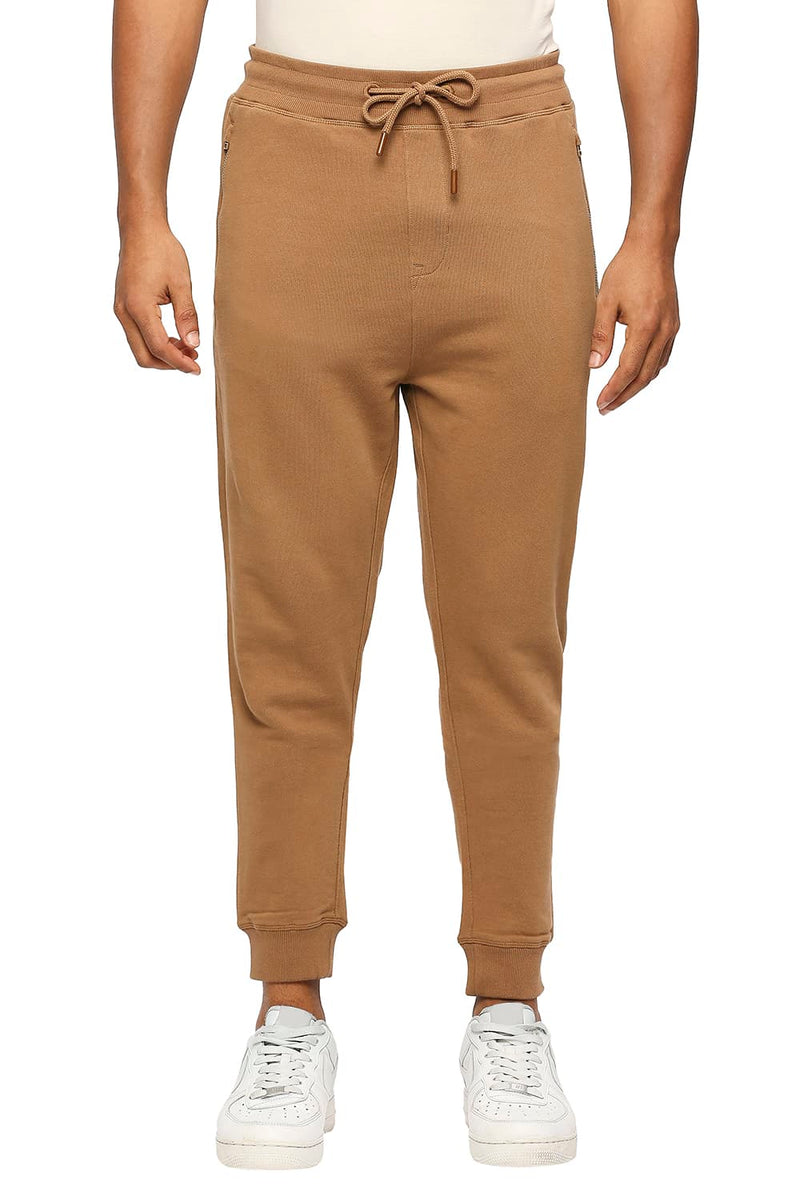 BASICS JOGGER FIT COTTON TRACK PANT