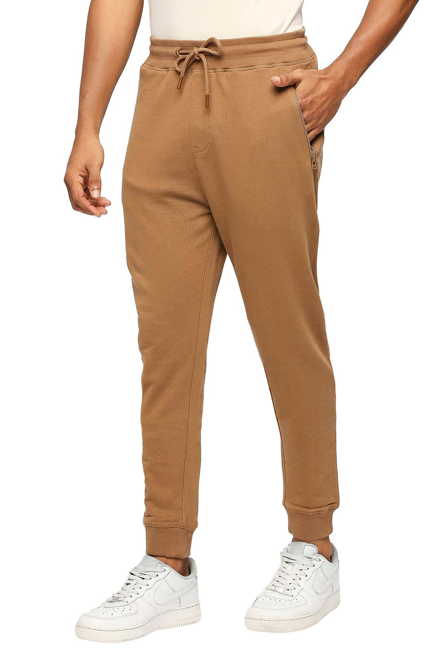BASICS JOGGER FIT MALT BALL COTTON TRACK PANT
